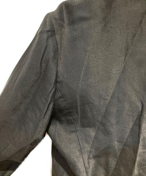 ANAYI（アナイ）ANAYI (アナイ) リネンストレッチダブル ジャケット ネイビー サイズ:36の古着・服飾アイテム