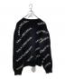 BALENCIAGA (バレンシアガ) ロゴニットセーター ブラック サイズ:XXL：17000円
