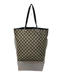 GUCCI（グッチ）の古着「GGキャンバストートバッグ」｜ベージュ