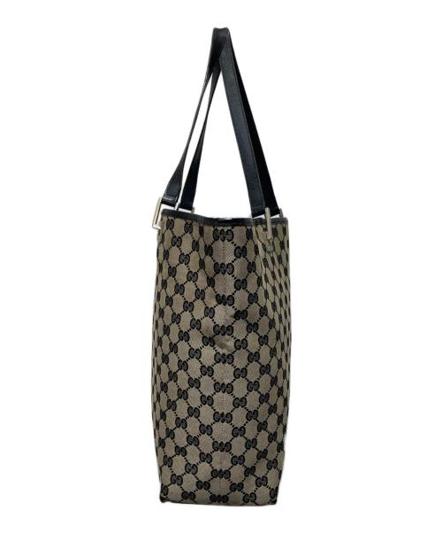 GUCCI（グッチ）GUCCI (グッチ) GGキャンバストートバッグ ベージュの古着・服飾アイテム