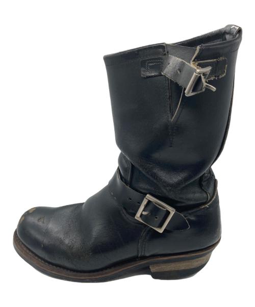 RED WING（レッドウィング）RED WING (レッドウィング) エンジニアブーツ ブラック サイズ: US8の古着・服飾アイテム