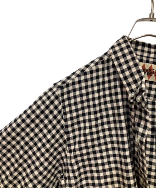 WEIRDO（ウィアード）WEIRDO (ウィアード) チェックシャツ ブラック サイズ:Ｌの古着・服飾アイテム