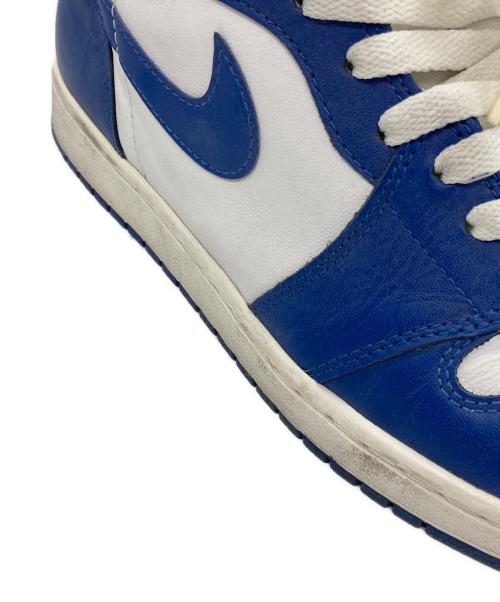 NIKE（ナイキ）NIKE (ナイキ) AIR JORDAN 1 RETRO HIGH OG ブルー サイズ:29.5の古着・服飾アイテム