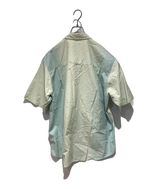 AURALEE（オーラリー）AURALEE (オーラリー) WASHED FINX GRADATION DYED SHIRTS グリーン サイズ:3の古着・服飾アイテム
