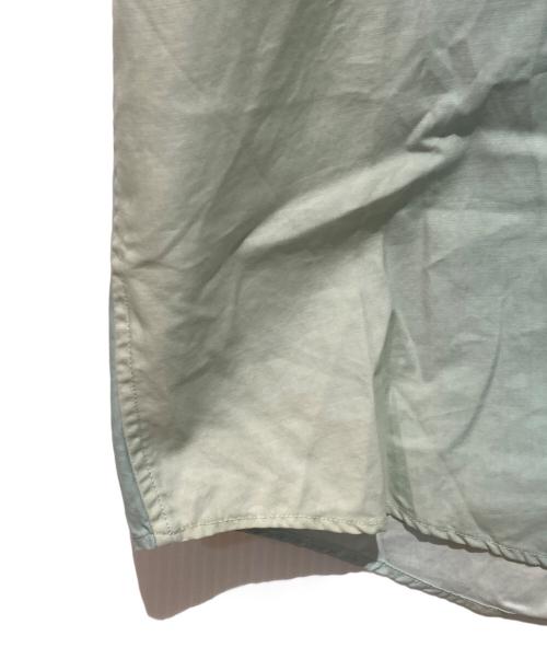 AURALEE（オーラリー）AURALEE (オーラリー) WASHED FINX GRADATION DYED SHIRTS グリーン サイズ:3の古着・服飾アイテム