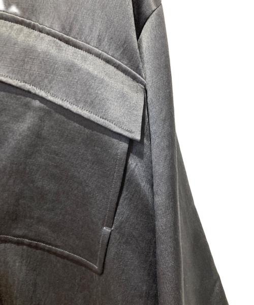 POSTELEGANT（ポステレガント）POSTELEGANT (ポステレガント) WOOL TWILL TOP ブラック サイズ:36の古着・服飾アイテム