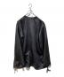POSTELEGANT (ポステレガント) WOOL TWILL TOP ブラック サイズ:36：8000円