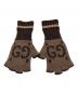GUCCI (グッチ) フィンガーレスグローブ ブラウン：15000円