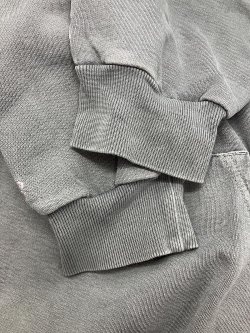 Carhartt WIP（カーハート ワーク イン プログレス）CARHARTT WIP (カーハート ワーク イン プログレス) NEW BALANCE (ニューバランス) コラボ刺繍パーカー グレー サイズ:XLの古着・服飾アイテム