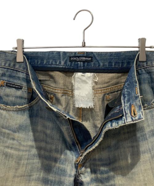 DOLCE & GABBANA（ドルチェ＆ガッバーナ）DOLCE & GABBANA (ドルチェ＆ガッバーナ) デニムパンツ ブルー サイズ:46の古着・服飾アイテム