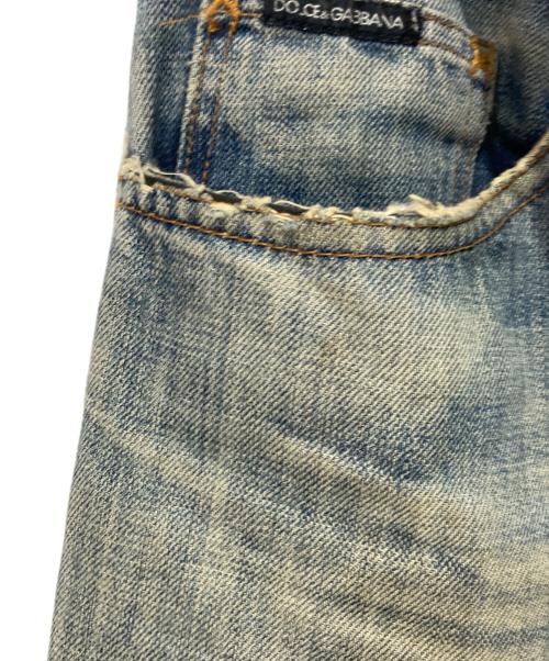 DOLCE & GABBANA（ドルチェ＆ガッバーナ）DOLCE & GABBANA (ドルチェ＆ガッバーナ) デニムパンツ ブルー サイズ:46の古着・服飾アイテム