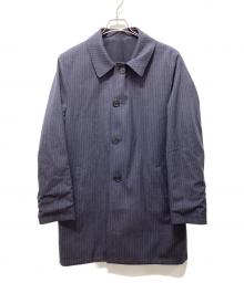 BROOKS BROTHERS（ブルックスブラザーズ）の古着「リバーシブルステンカラーコート」｜ネイビー×ブラック