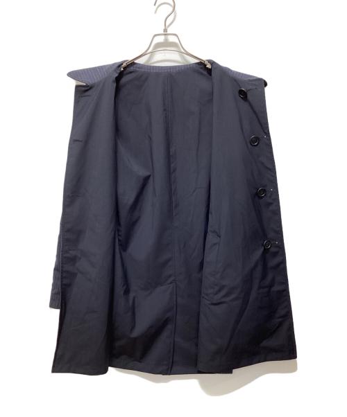 BROOKS BROTHERS（ブルックスブラザーズ）BROOKS BROTHERS (ブルックスブラザーズ) リバーシブルステンカラーコート ネイビー×ブラック サイズ:38の古着・服飾アイテム
