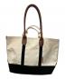 Hender Scheme（エンダースキーマ）の古着「Campus Suede Handle Tote M」｜アイボリー×ブラック