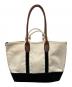 Hender Scheme (エンダースキーマ) Campus Suede Handle Tote M アイボリー×ブラック：10000円