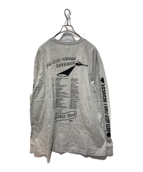 RED HOT CHILI PEPPERS（レッドホットチリペッパーズ）RED HOT CHILI PEPPERS (レッドホットチリペッパーズ) 2024 Tour L/S Tee グレー サイズ:Ｌの古着・服飾アイテム