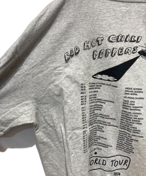 RED HOT CHILI PEPPERS（レッドホットチリペッパーズ）RED HOT CHILI PEPPERS (レッドホットチリペッパーズ) 2024 Tour L/S Tee グレー サイズ:Ｌの古着・服飾アイテム