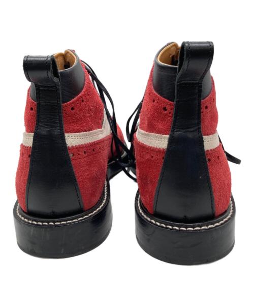 HENDER SCHEME（エンダースキーマ）HENDER SCHEME (エンダースキーマ) 冗談レースアップシューズ レッド サイズ:不明の古着・服飾アイテム