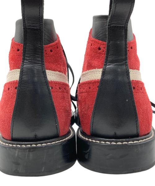 HENDER SCHEME（エンダースキーマ）HENDER SCHEME (エンダースキーマ) 冗談レースアップシューズ レッド サイズ:不明の古着・服飾アイテム