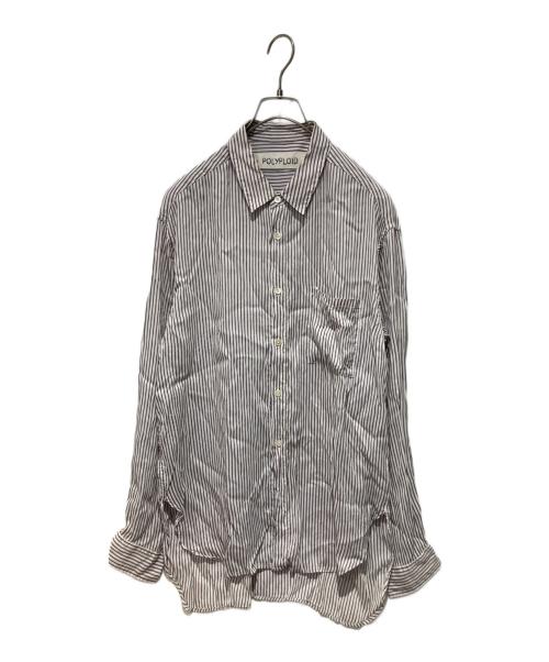 POLYPLOID（ポリプロイド）POLYPLOID (ポリプロイド) CLASSIC POCKET SHIRT パープル サイズ:3の古着・服飾アイテム