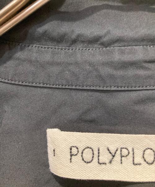 POLYPLOID（ポリプロイド）POLYPLOID (ポリプロイド) レーヨンシャツ ブラック サイズ:3の古着・服飾アイテム