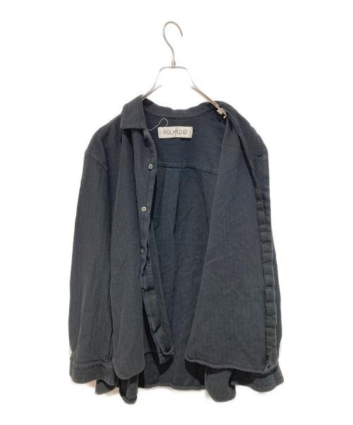 POLYPLOID（ポリプロイド）POLYPLOID (ポリプロイド) コットンシャツ ブラック サイズ:3の古着・服飾アイテム