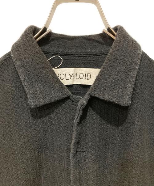 POLYPLOID（ポリプロイド）POLYPLOID (ポリプロイド) コットンシャツ ブラック サイズ:3の古着・服飾アイテム
