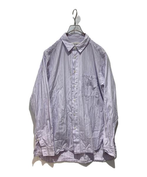 POLYPLOID（ポリプロイド）POLYPLOID (ポリプロイド) CLASSIC POCKET SHIRT C パープル サイズ:3の古着・服飾アイテム