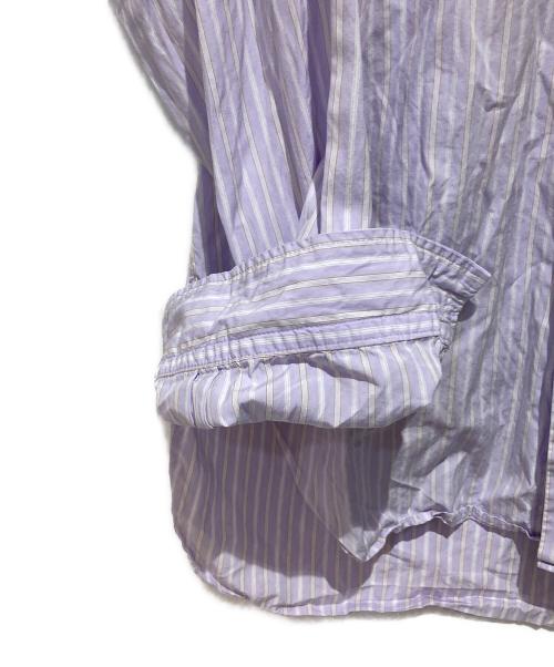 POLYPLOID（ポリプロイド）POLYPLOID (ポリプロイド) CLASSIC POCKET SHIRT C パープル サイズ:3の古着・服飾アイテム