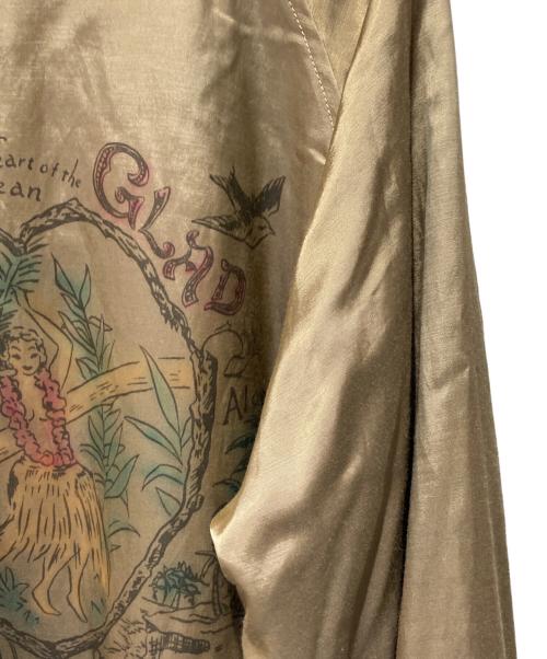BY GLADHAND（バイグラッドハンド）BY GLADHAND (バイグラッドハンド) ROYAL GLAD  JACKET ブラウン サイズ:ＸＬの古着・服飾アイテム