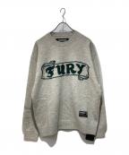 NEIGHBORHOODネイバーフッド）の古着「INTARSIA CREWNECK SWEATER」｜グレー