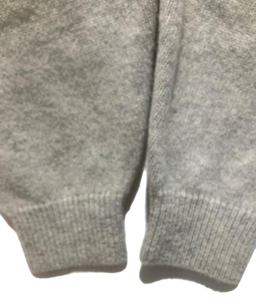 NEIGHBORHOOD（ネイバーフッド）NEIGHBORHOOD (ネイバーフッド) INTARSIA CREWNECK SWEATER グレー サイズ:Ｌの古着・服飾アイテム