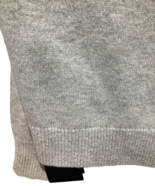 NEIGHBORHOOD（ネイバーフッド）NEIGHBORHOOD (ネイバーフッド) INTARSIA CREWNECK SWEATER グレー サイズ:Ｌの古着・服飾アイテム