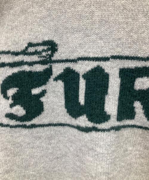 NEIGHBORHOOD（ネイバーフッド）NEIGHBORHOOD (ネイバーフッド) INTARSIA CREWNECK SWEATER グレー サイズ:Ｌの古着・服飾アイテム