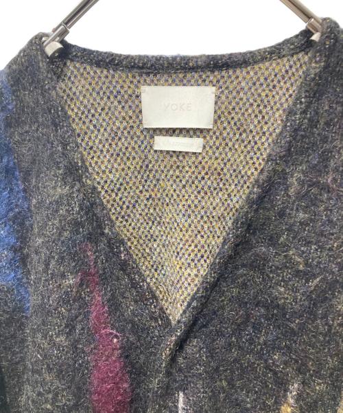 YOKE（ヨーク）YOKE (ヨーク) STILL JACQUARD CARDIGAN マルチカラー サイズ:2の古着・服飾アイテム