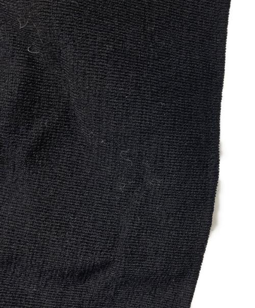 AURALEE（オーラリー）AURALEE (オーラリー) Washable Wool Rib Knit Big Polo ブラック サイズ: 4の古着・服飾アイテム