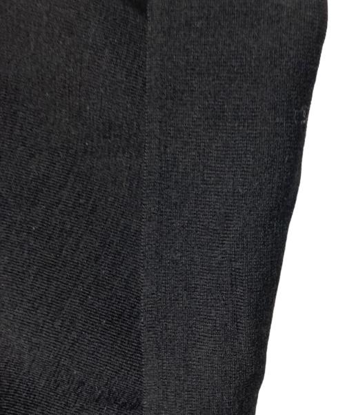 AURALEE（オーラリー）AURALEE (オーラリー) Washable Wool Rib Knit Big Polo ブラック サイズ: 4の古着・服飾アイテム