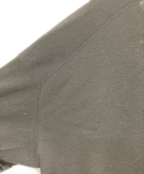 AURALEE（オーラリー）AURALEE (オーラリー) Washable Wool Rib Knit Big Polo ブラック サイズ: 4の古着・服飾アイテム