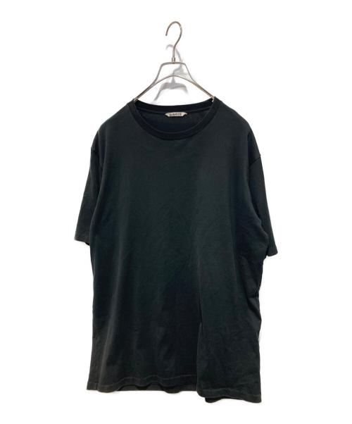 AURALEE（オーラリー）AURALEE (オーラリー) LUSTER PLAITING TEE ブラック サイズ:5の古着・服飾アイテム