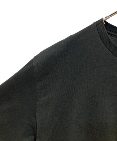 AURALEE（オーラリー）AURALEE (オーラリー) LUSTER PLAITING TEE ブラック サイズ:5の古着・服飾アイテム