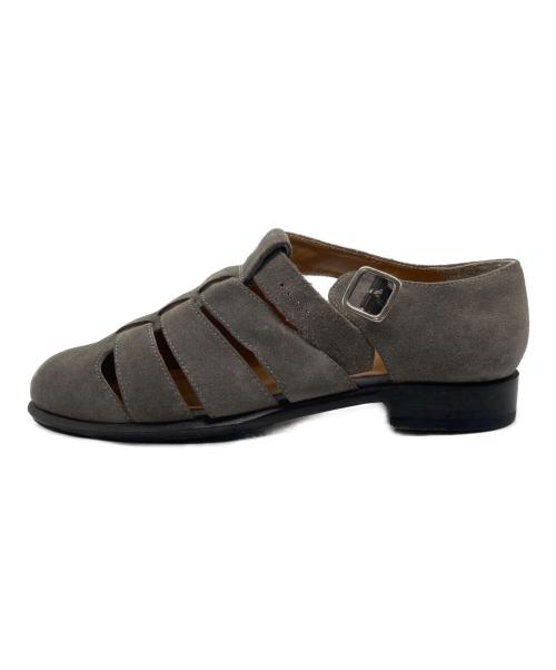 POLPETTA（ポルペッタ）POLPETTA (ポルペッタ) グルカサンダル グレー サイズ:40/1/2の古着・服飾アイテム
