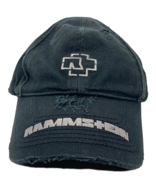 BALENCIAGA（バレンシアガ）BALENCIAGA (バレンシアガ) RAMMSTEIN CAP ブラック サイズ:Sの古着・服飾アイテム