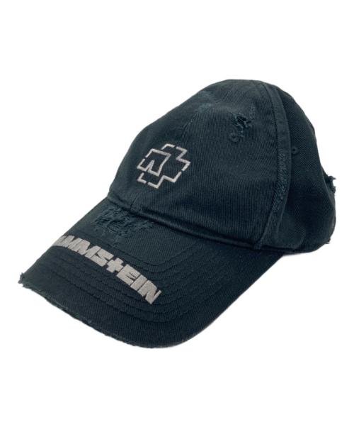 BALENCIAGA（バレンシアガ）BALENCIAGA (バレンシアガ) RAMMSTEIN CAP ブラック サイズ:Sの古着・服飾アイテム
