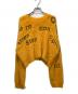 MAISON SPECIAL（メゾンスペシャル）の古着「Shaggy Logo Knit Tops」｜オレンジ