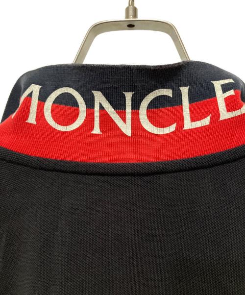 MONCLER（モンクレール）MONCLER (モンクレール) 鹿の子ポロシャツ ネイビー サイズ:Mの古着・服飾アイテム