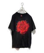 GEEKS RULEギークスルール）の古着「プリントTシャツ」｜レッド×ブラック