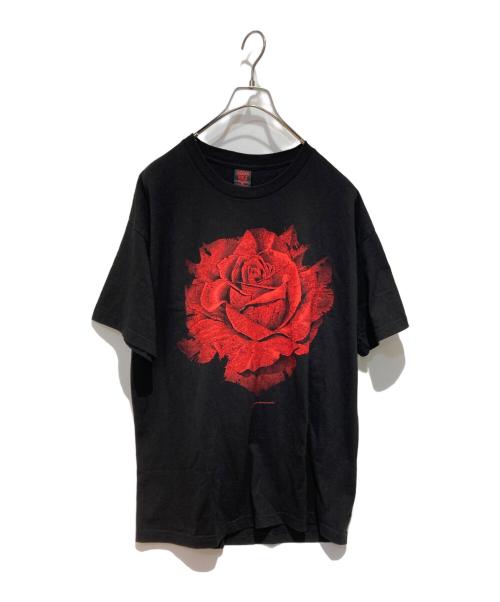GEEKS RULE（ギークスルール）GEEKS RULE (ギークスルール) プリントTシャツ レッド×ブラック サイズ:XLの古着・服飾アイテム
