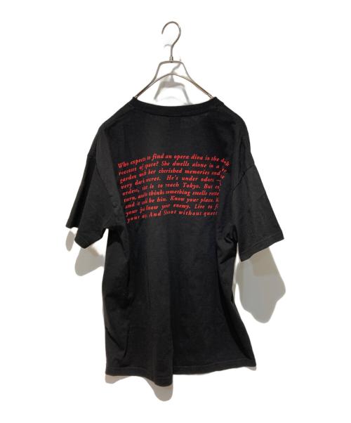 GEEKS RULE（ギークスルール）GEEKS RULE (ギークスルール) プリントTシャツ レッド×ブラック サイズ:XLの古着・服飾アイテム