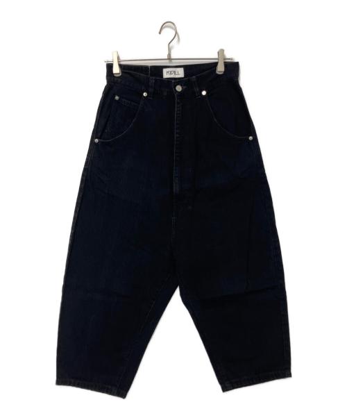 KIDILL（キディル）KIDILL (キディル) クロップド バギーデニム ブラック サイズ:W44の古着・服飾アイテム
