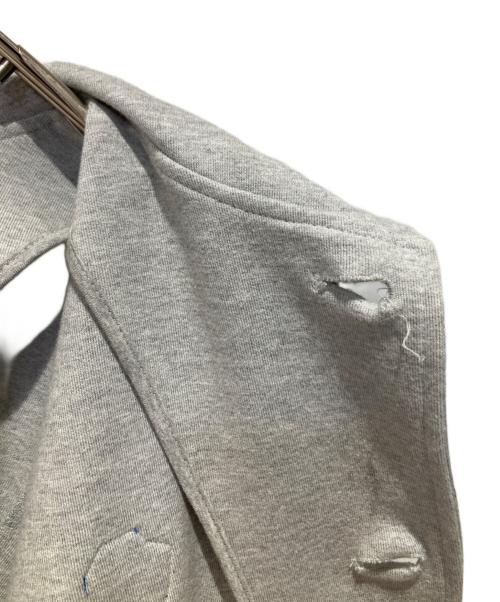 ADER error（アーダーエラー）ADER error (アーダーエラー) スカルプチャーロゴフーディージャケット グレー サイズ:A2の古着・服飾アイテム